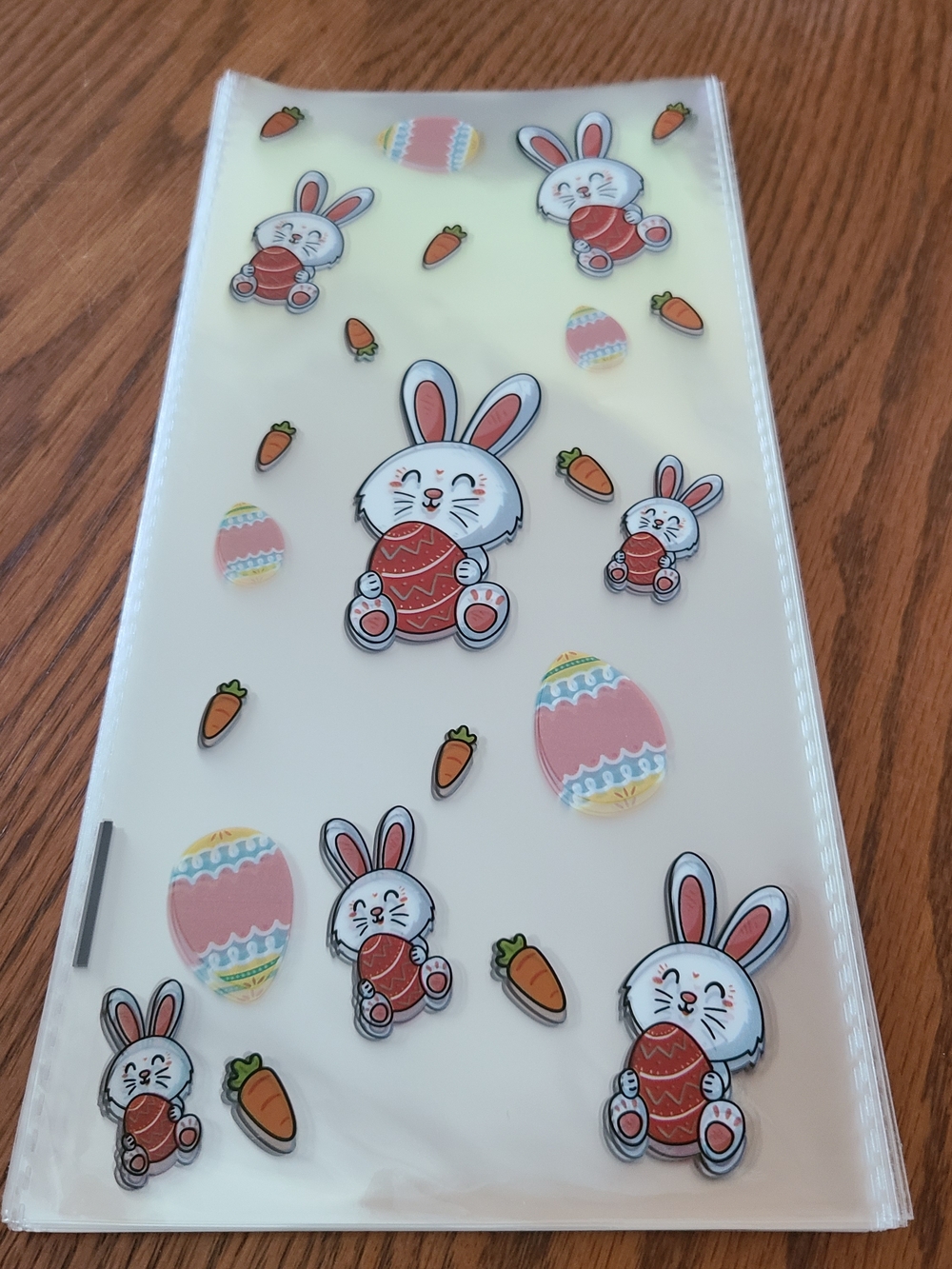 Easter Cellophane Bags - Carrot/ Bunny